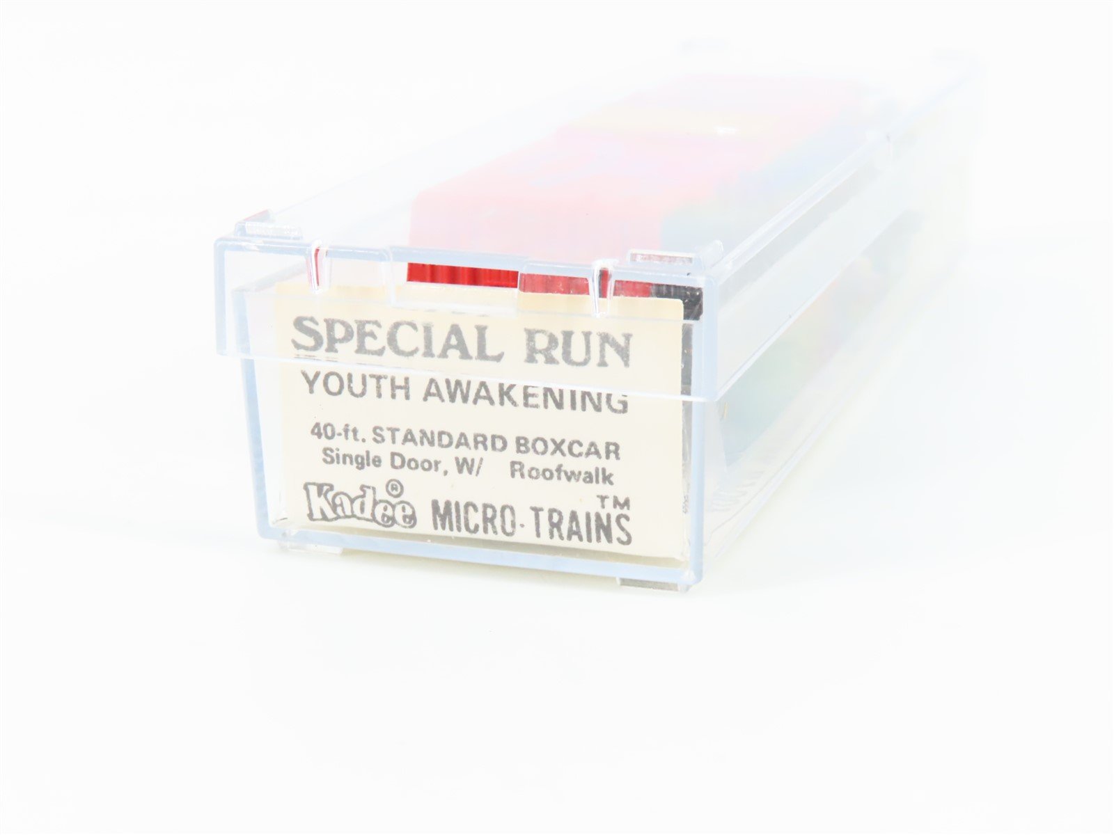 N Scale Kadee Micro-Trains MTL Special Run YA Youth Awakening 40' Box Car #6979