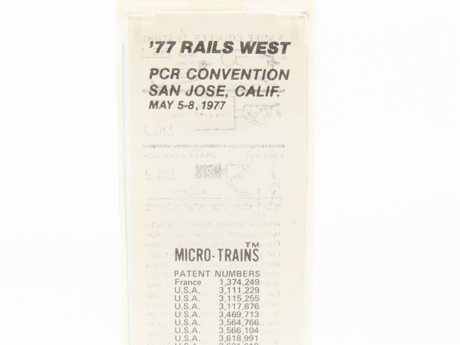 N Scale Kadee Micro-Trains MTL Special Run PCR '77 Rails West San Jose Box Car