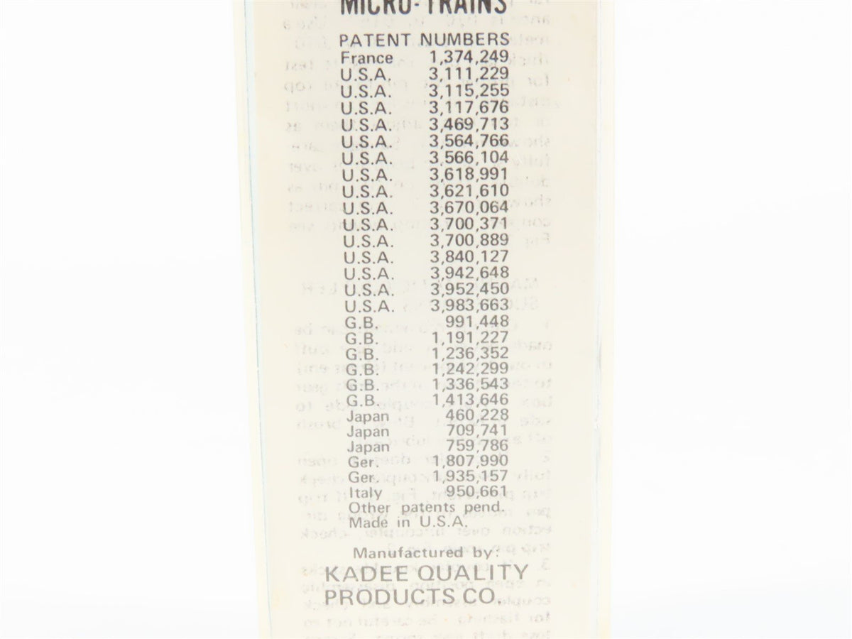 N Scale Kadee Micro-Trains MTL Special Run PCR &#39;77 Rails West San Jose Box Car