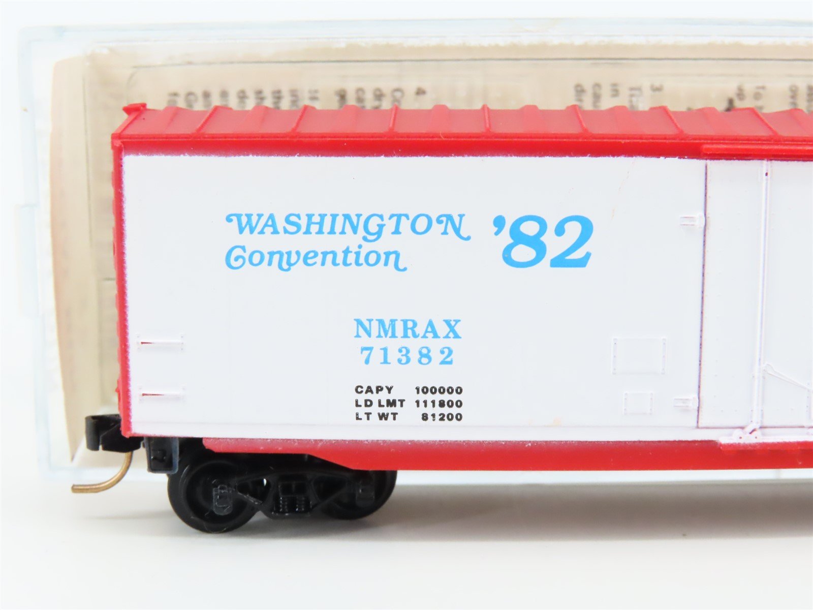 N Kadee Micro-Trains MTL Special Run NMRA NMRAX Washington 1982 Box Car 71382