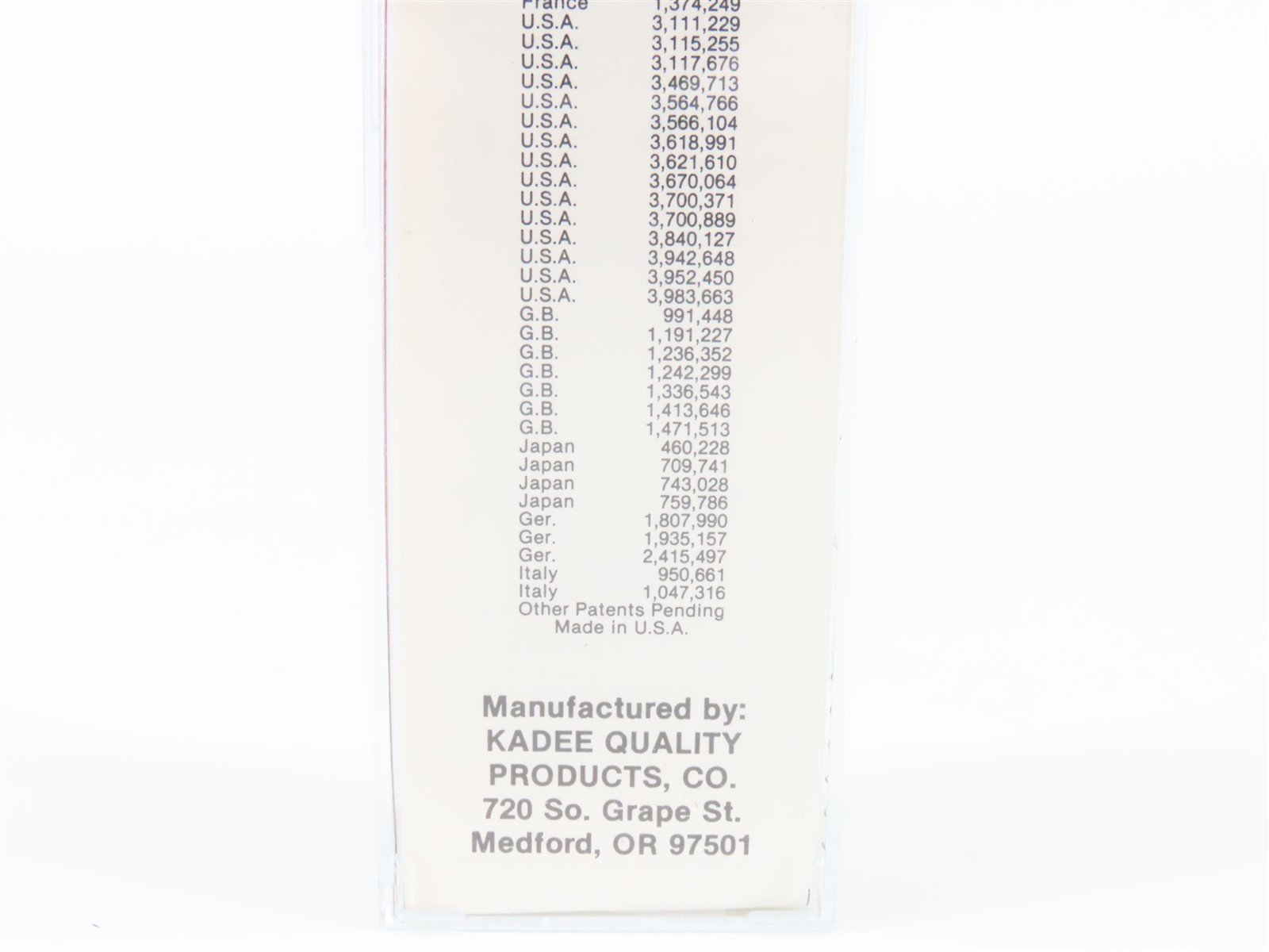 N Kadee Micro-Trains MTL Special Run NMRA NMRAX Washington 1982 Box Car 71382