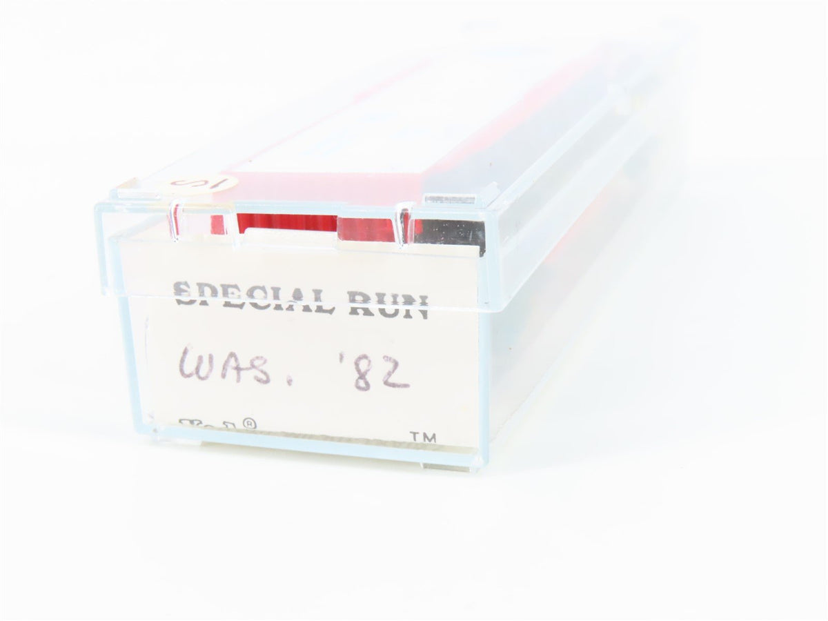N Kadee Micro-Trains MTL Special Run NMRA NMRAX Washington 1982 Box Car 71382