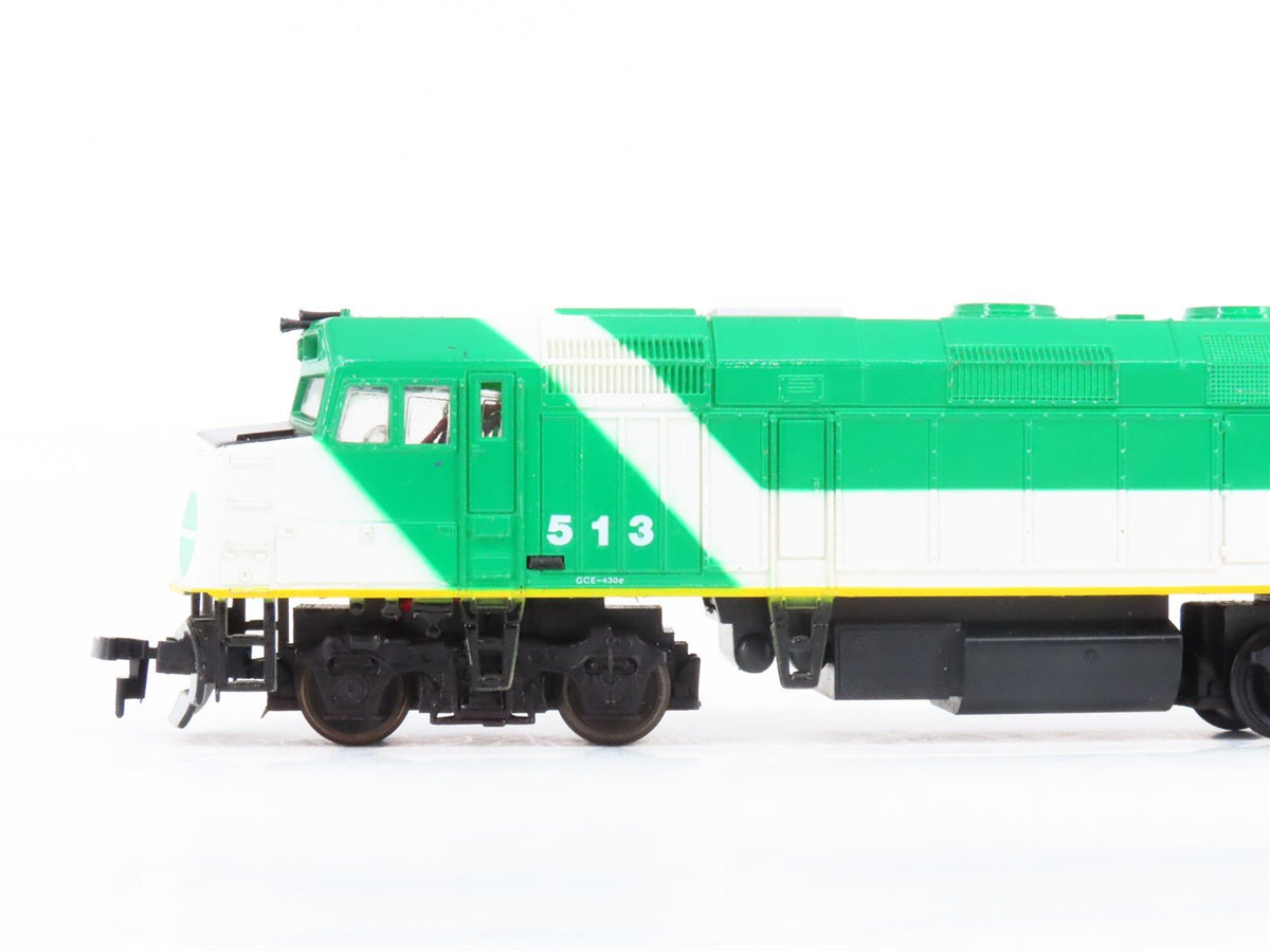 HO Scale Life-Like GO Transit F40PH Diesel Locomotive #513