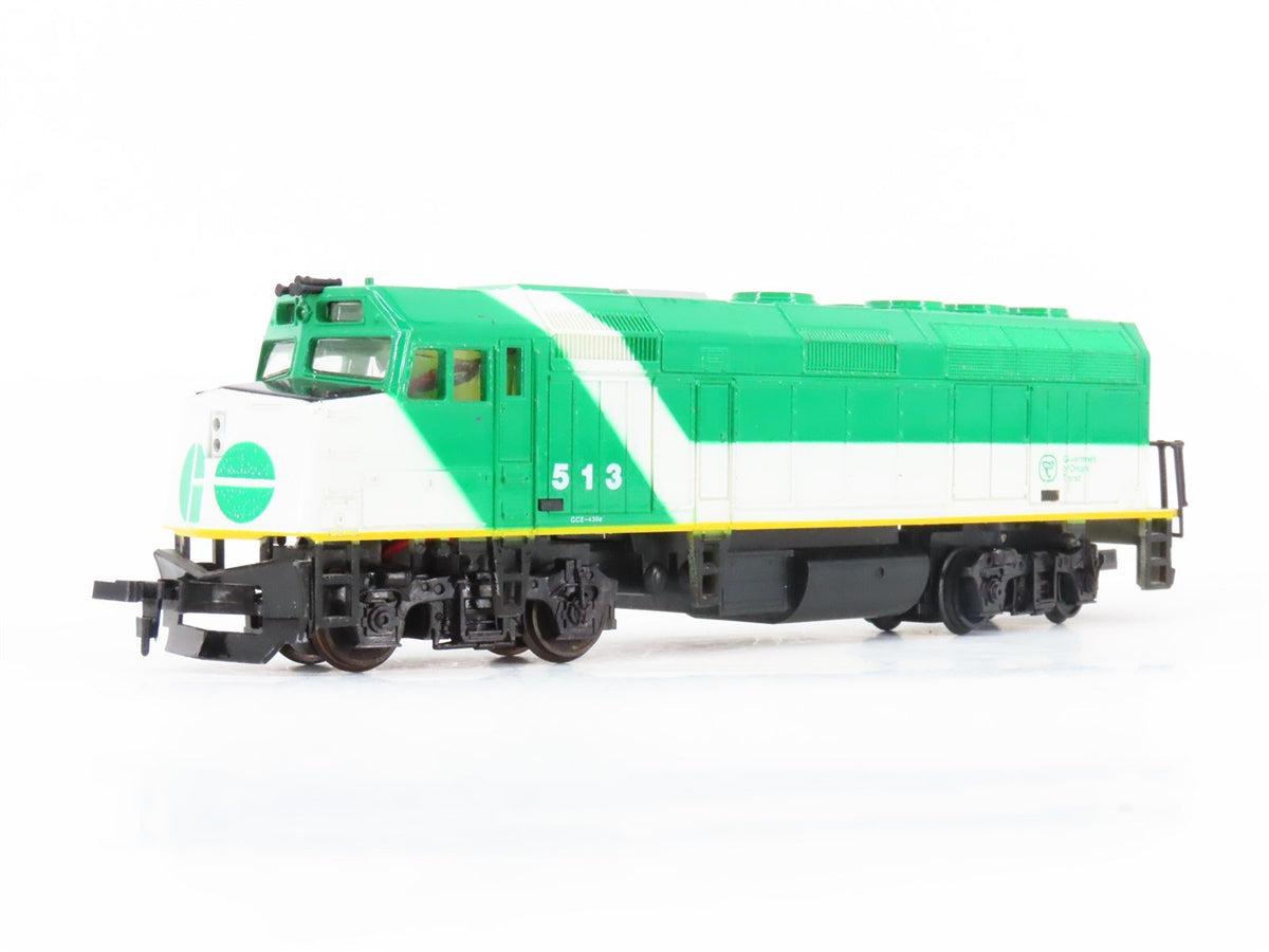 HO Scale Life-Like GO Transit F40PH Diesel Locomotive #513