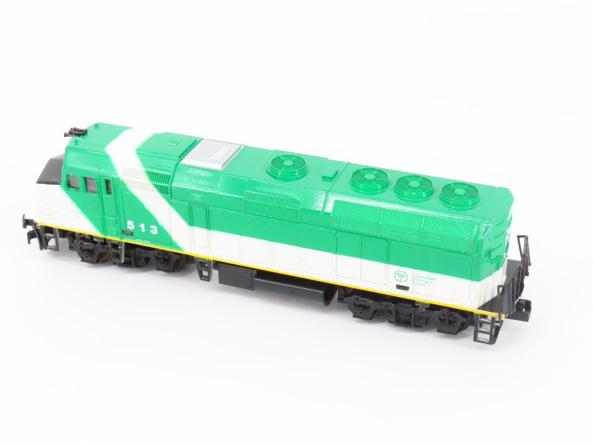 HO Scale Life-Like GO Transit F40PH Diesel Locomotive #513