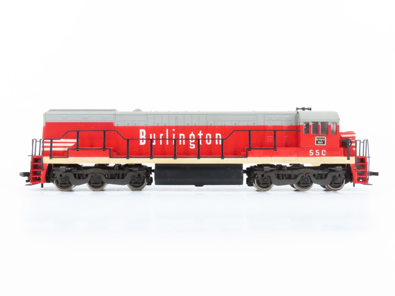 HO Scale Rivarossi CBQ Burlington U25C Diesel Locomotive #550