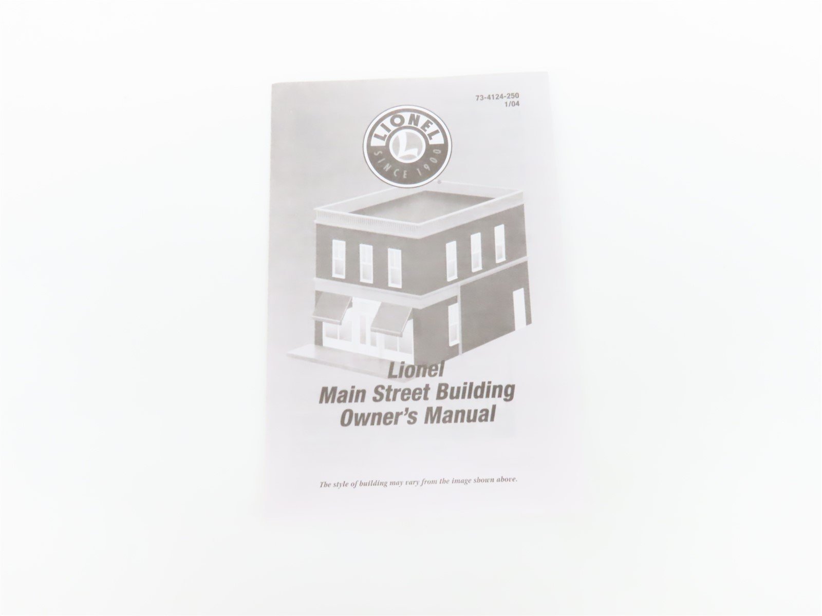 O 1/48 Scale Lionel 6-34124 Lionelville Main Street Anastasia's Bakery