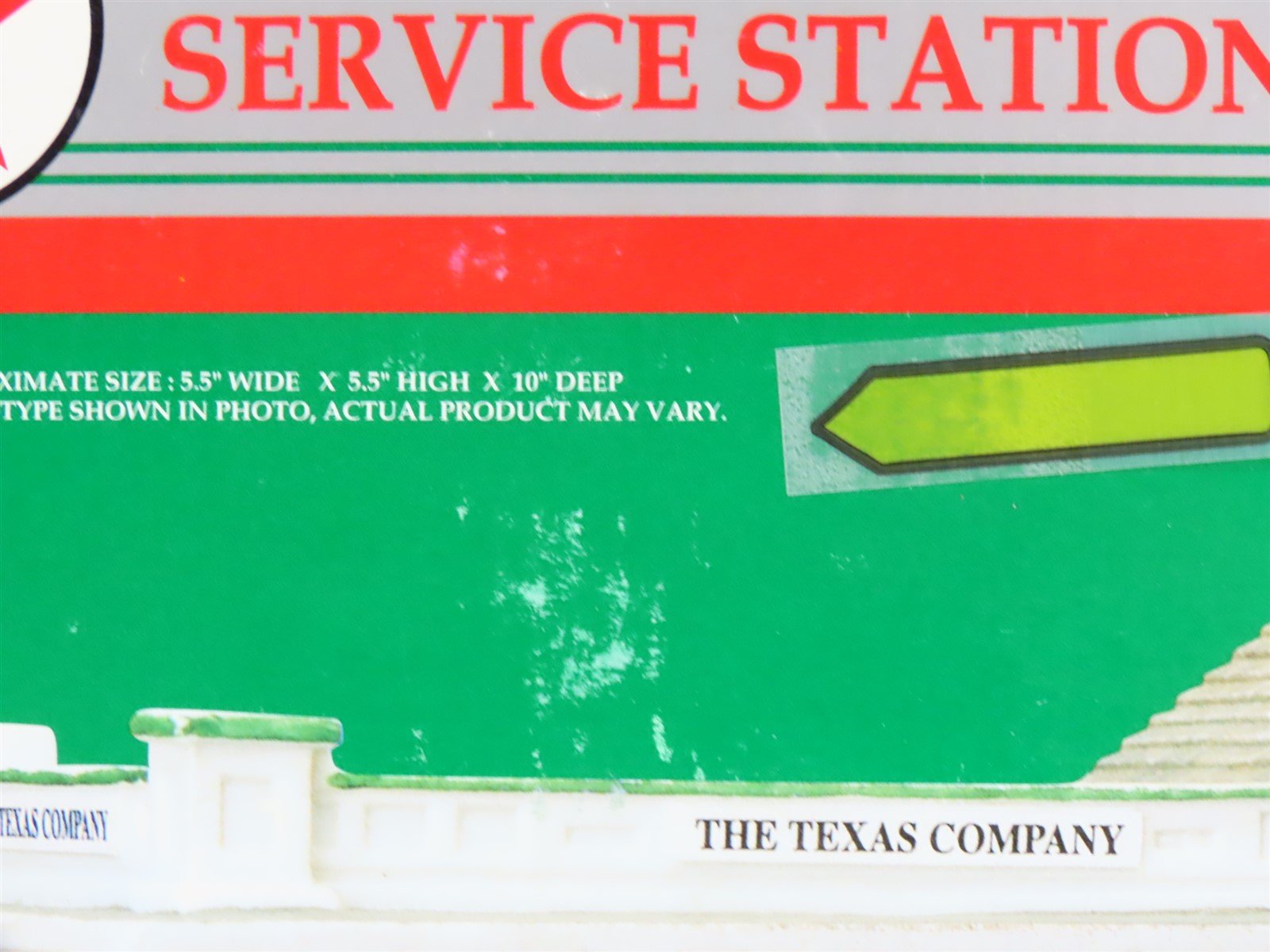 Racing Champions 09492T Texaco 1997 Porcelain Service Station #15 Dallas, Texas