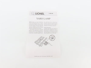 O 1/48 Scale Lionel 6-12927 Yard Lights Set of 3