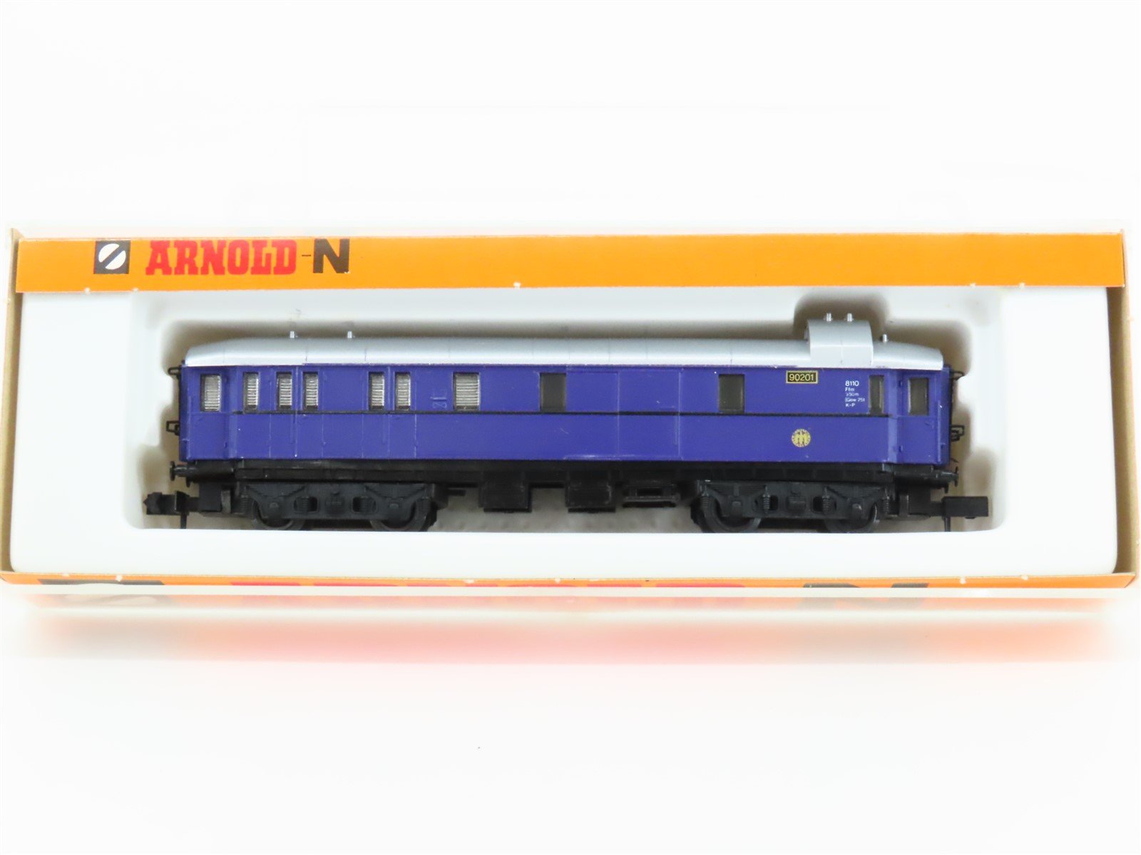 N Scale Arnold 3302 DRG Deutsche Reichsbahn Rheingold Baggage Passenger