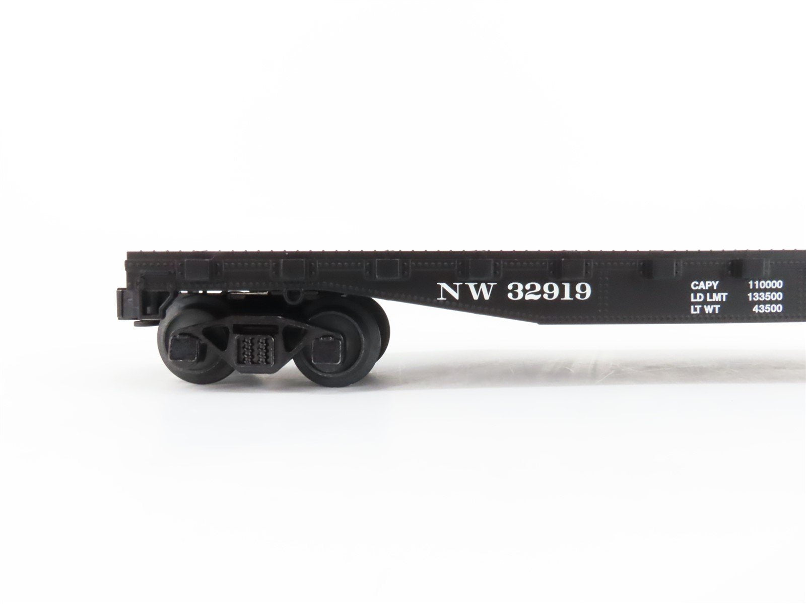 O Gauge 3-Rail Lionel 2143022 N&W Norfolk & Western Flat Car w/ Stakes #32919