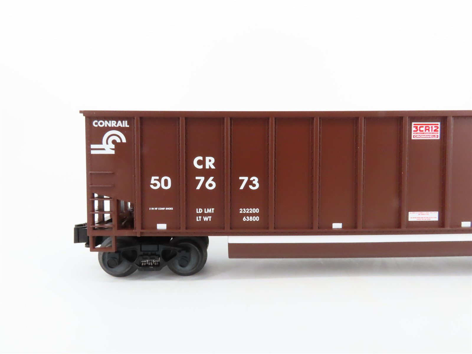 O Gauge 3-Rail Lionel 6-17441 CR Conrail Bathtub Gondola #507673