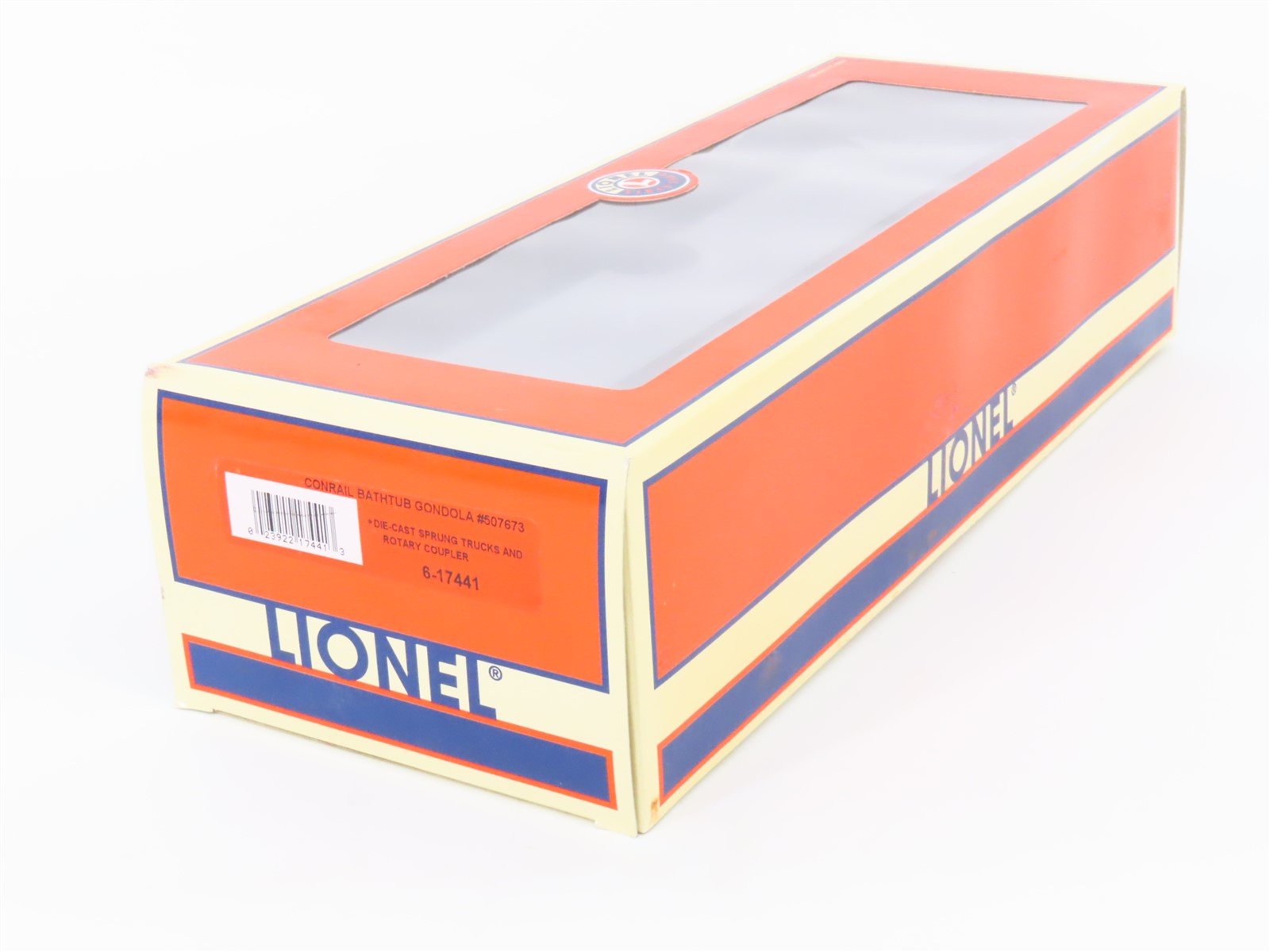 O Gauge 3-Rail Lionel 6-17441 CR Conrail Bathtub Gondola #507673