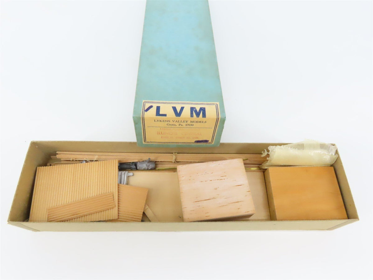O Scale Lykens Valley LVM Craftsman Kit Undecorated IC 40&#39; Hi-Cube Box Car
