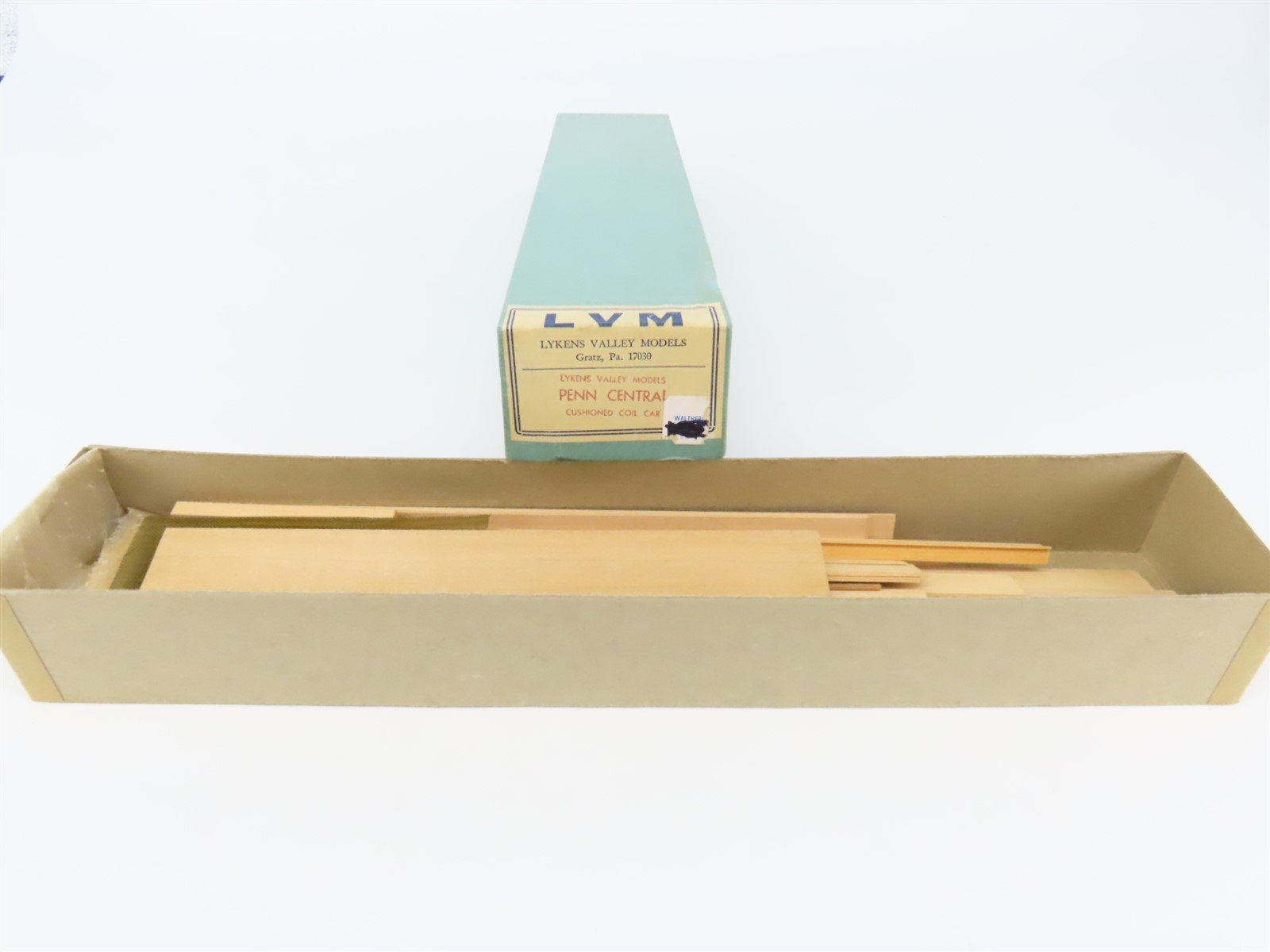 O Scale Lykens Valley LVM Craftsman Kit Undecorated PC Cushion Coil Car