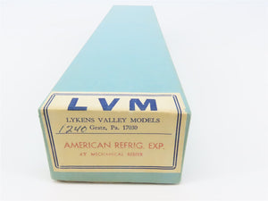 O Scale Lykens Valley LVM Craftsman Kit 63' Undecorated ART Mech Reefer