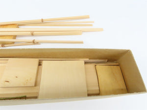 O Scale Lykens Valley LVM Craftsman Kit Undecorated C&O 50' Waffle-Side Box Car