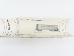 O Scale Lykens Valley LVM Craftsman Kit Undecorated PFE 63' Mech Reefer
