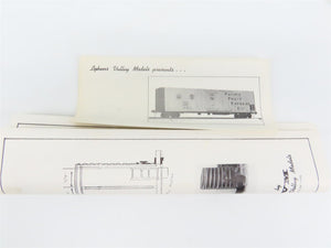 O Scale Lykens Valley LVM Craftsman Kit Undecorated BAR 63' Mech Reefer