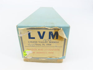 O Scale Lykens Valley LVM Craftsman Kit Undecorated BAR 63' Mech Reefer