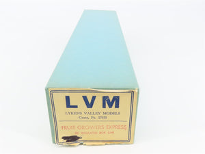 O Scale Lykens Valley LVM Craftsman Kit Undecorated FGE 50' Insulated Box Car