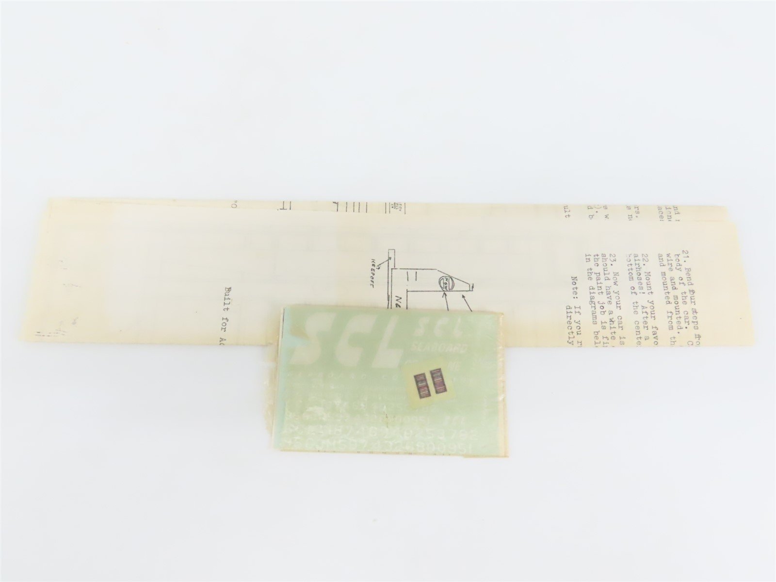 O Scale Lykens Valley LVM Craftsman Kit Undecorated SCL 58/70' Bulkhead Flat Car