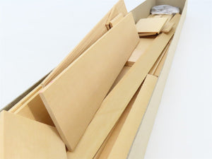 O Scale Gloor Craft Kit 551 Undecorated TTX 85' Flat Car w/ 2 CNW Trailers