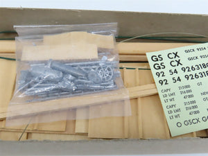 LOT of 2 O Scale Quality Craft Kit OC-2 Undecorated 50' Rotary Coal Car