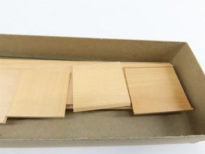 LOT of 4 O Scale Quality Craft Kit 521 Undecorated Weiss Markets 40' Trailer