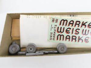 LOT of 4 O Scale Quality Craft Kit 521 Undecorated Weiss Markets 40' Trailer