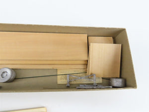 LOT of 4 O Scale Quality Craft Kit 521 Undecorated Weiss Markets 40' Trailer