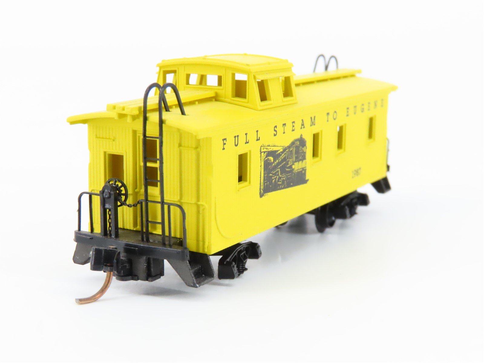 N Scale Kadee Micro Trains MTL Special Run Full Steam to Eugene Caboose 1987