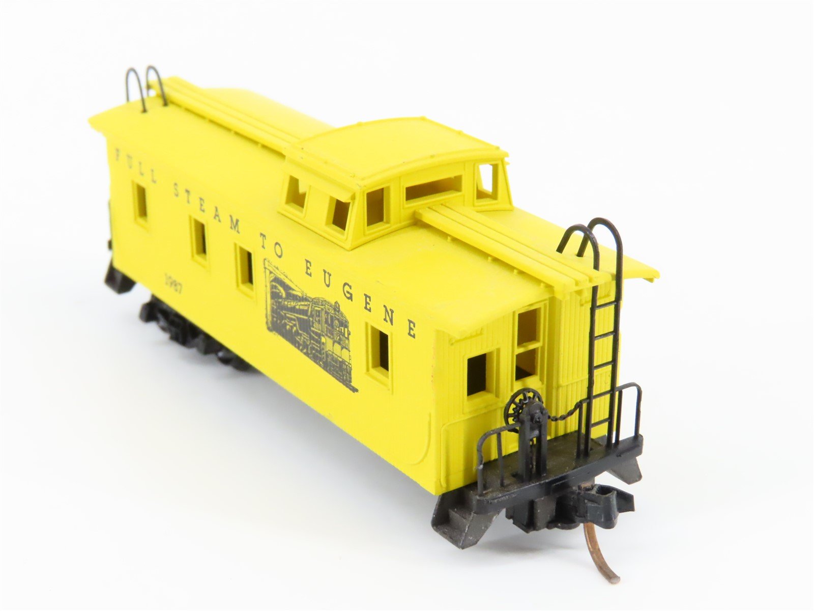 N Scale Kadee Micro Trains MTL Special Run Full Steam to Eugene Caboose 1987