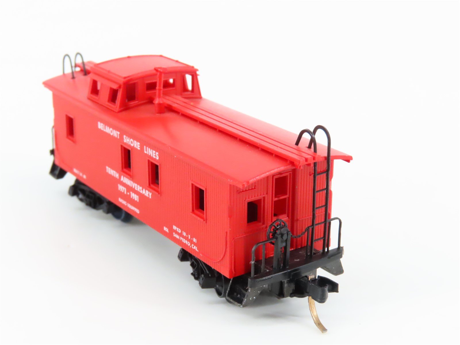 N Scale Kadee Micro Trains MTL BSL 10th Ann. Caboose -William Doovas Signed