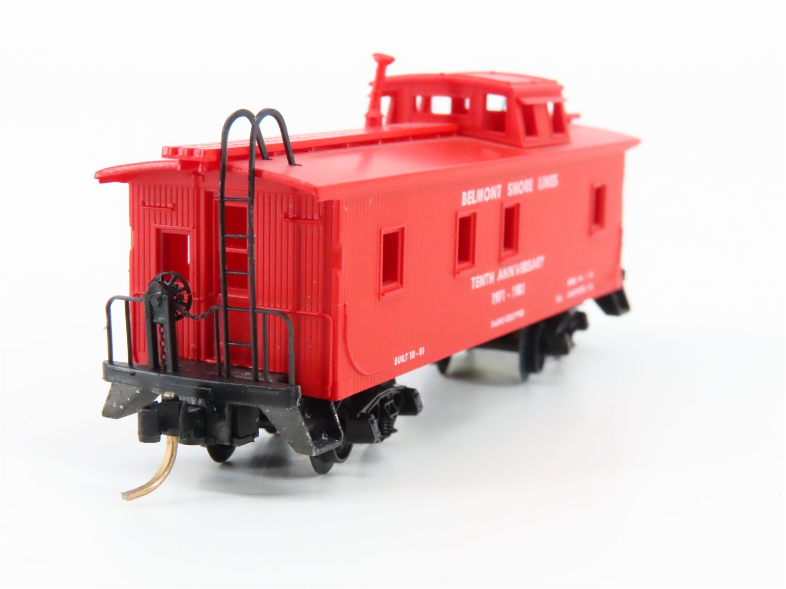 N Scale Kadee Micro Trains MTL BSL 10th Ann. Caboose -William Doovas Signed