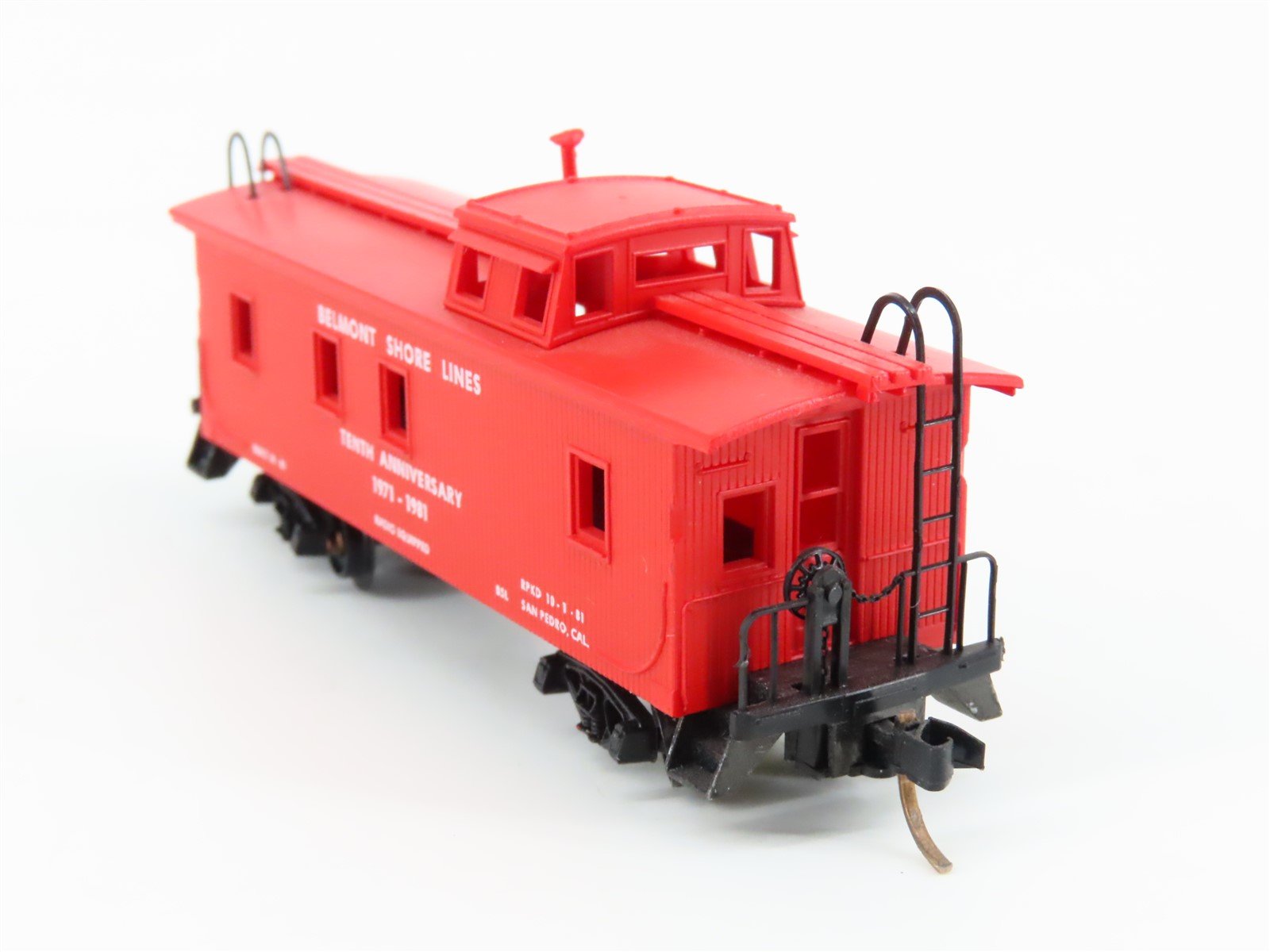 N Scale Kadee Micro Trains MTL BSL 10th Ann. Caboose -William Doovas Signed