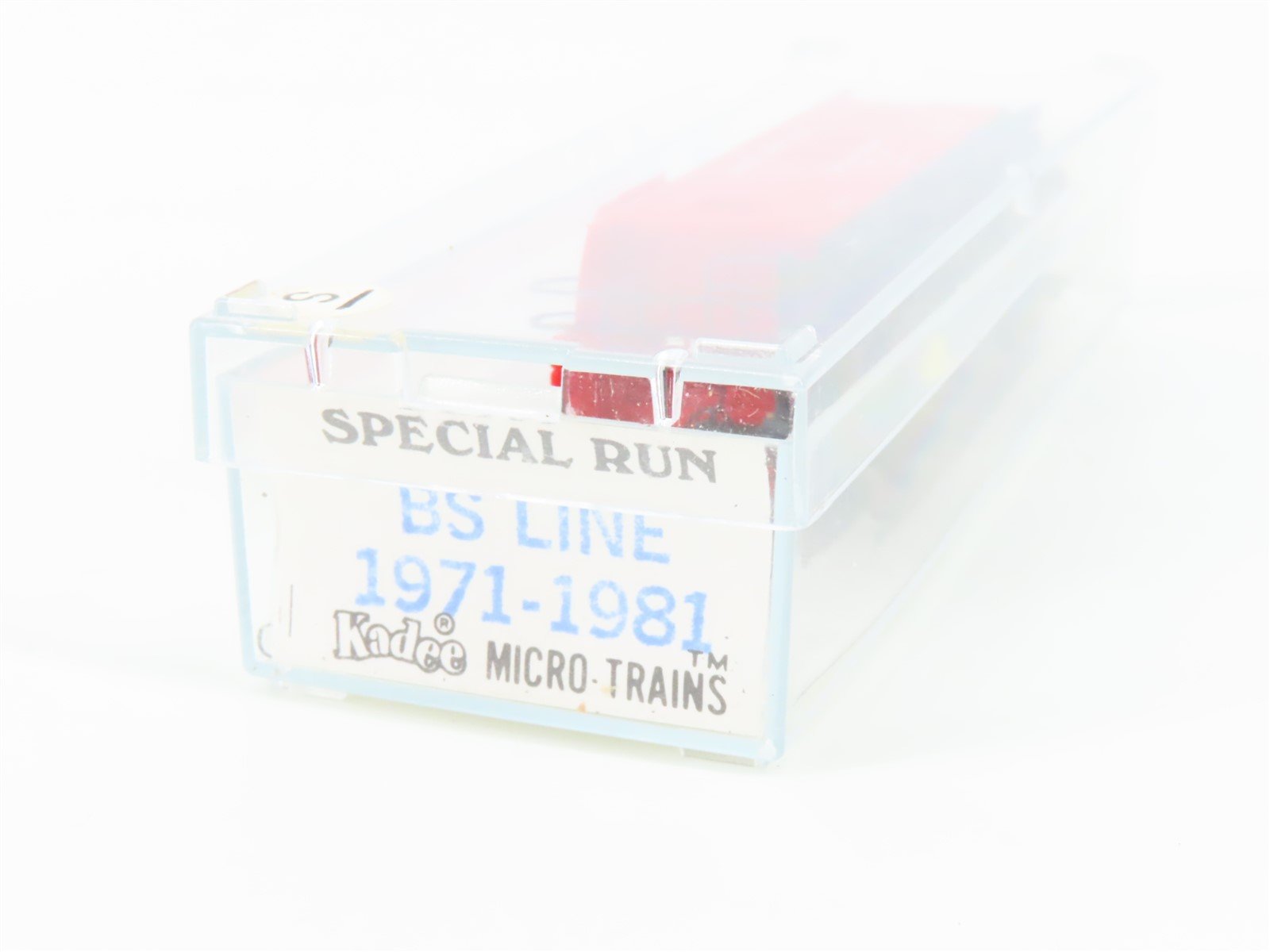 N Scale Kadee Micro Trains MTL BSL 10th Ann. Caboose -William Doovas Signed