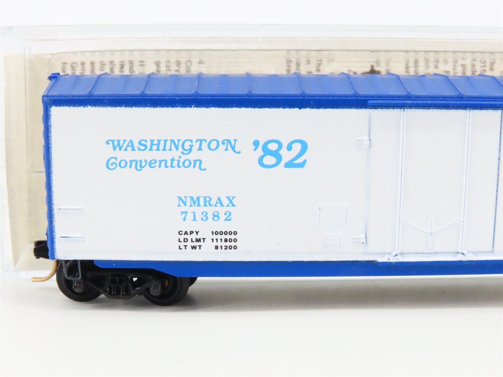 N Kadee Micro Trains MTL Special Run NMRAX NMRA Washington '82 Boxcar 71382