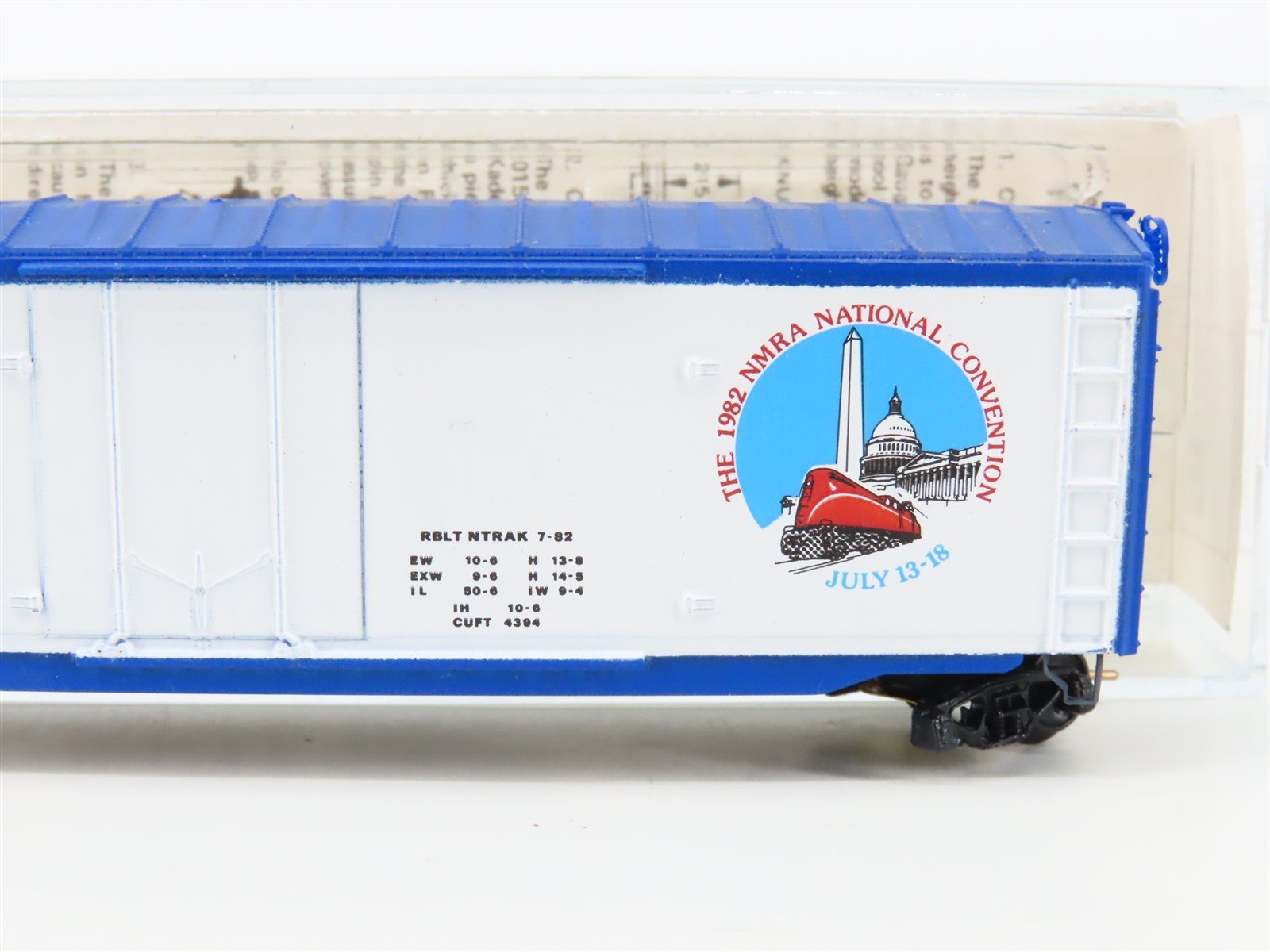 N Kadee Micro Trains MTL Special Run NMRAX NMRA Washington '82 Boxcar 71382