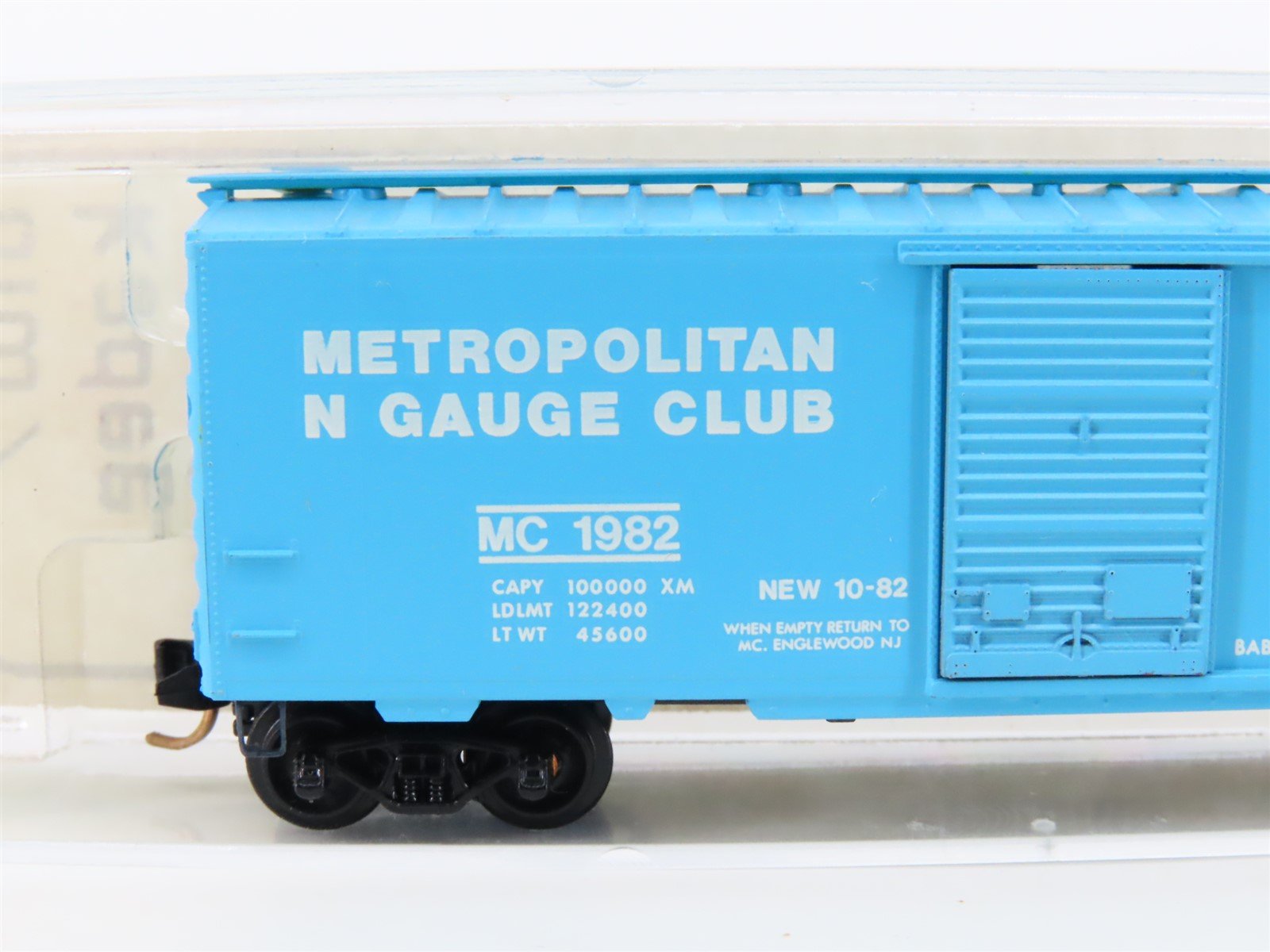 N Scale Kadee Micro Trains MTL BLW 48 MC N Gauge 10th Anniversary Boxcar 1982