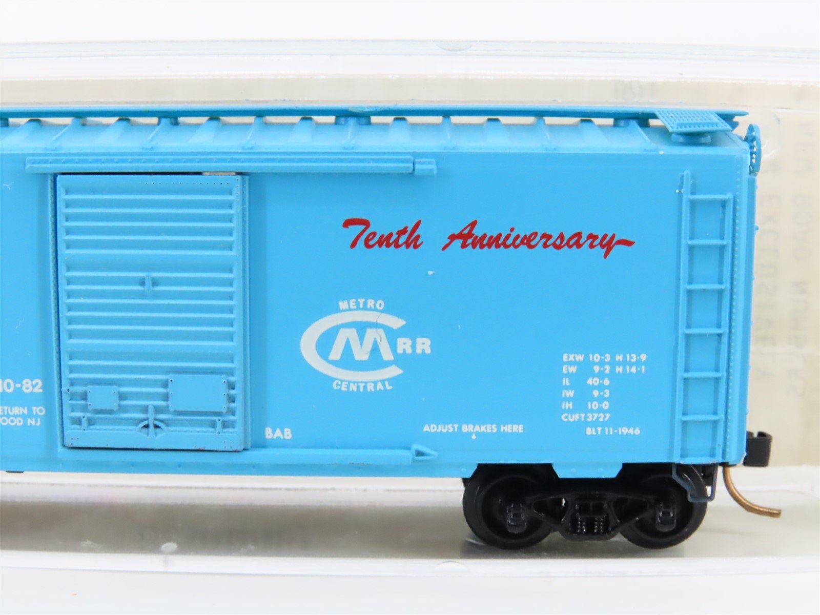 N Scale Kadee Micro Trains MTL BLW 48 MC N Gauge 10th Anniversary Boxcar 1982