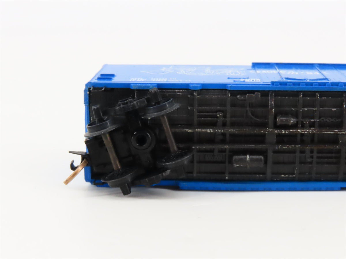 N Scale Kadee Micro-Trains MTL AkSarBen ASBX More In &#39;84 World Expo Boxcar 8405