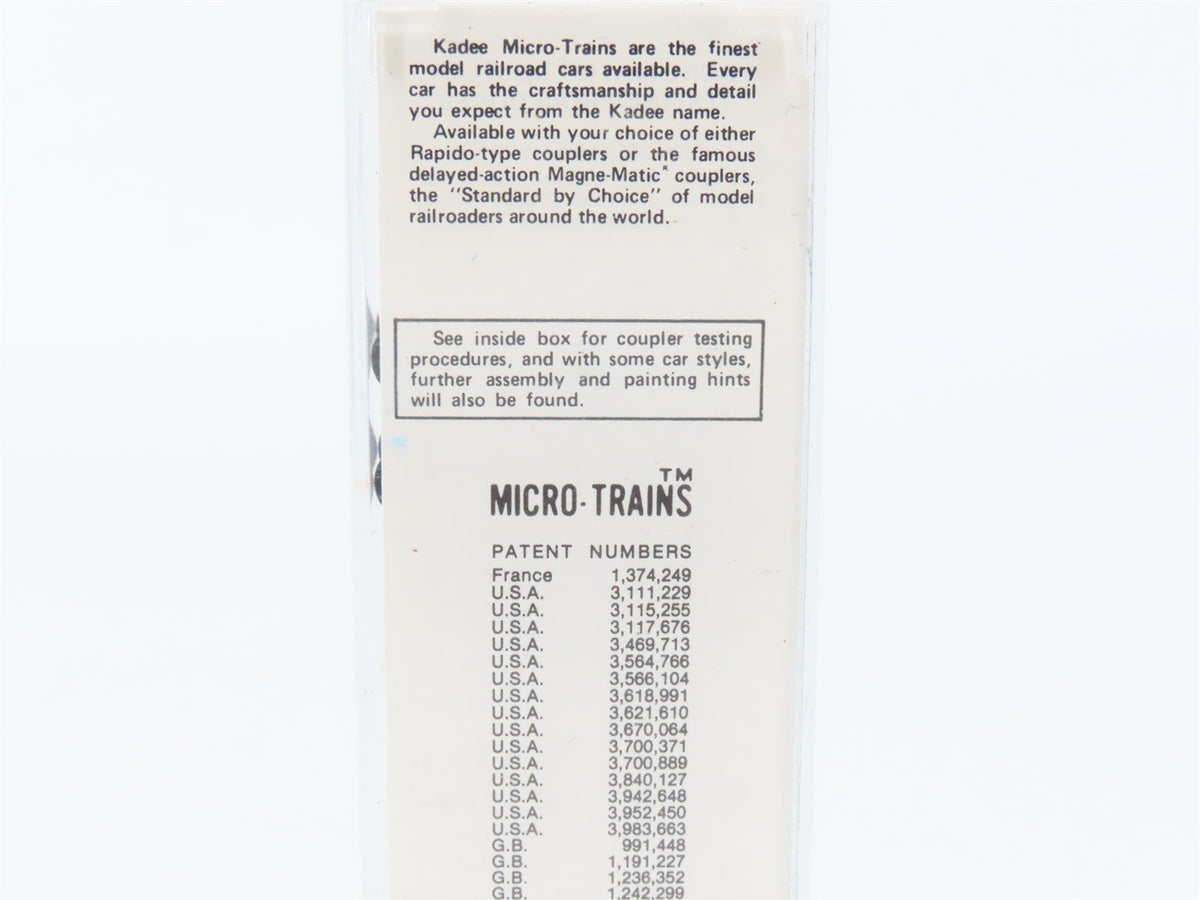 N Scale Kadee Micro-Trains MTL AkSarBen ASBX More In &#39;84 World Expo Boxcar 8405