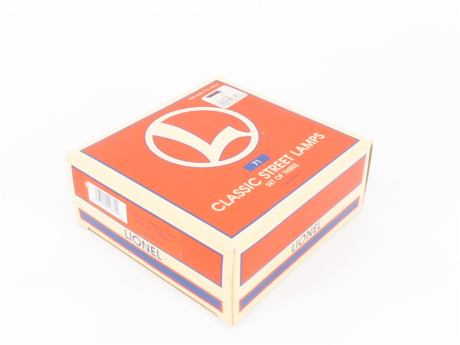 O 1/48 Scale Lionel 6-12874 Classic Street Lamps - Set of 3