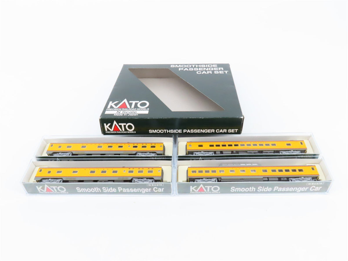 N Scale KATO #106-1201 UP Connections Smooth Side Passenger 4-Car Set C