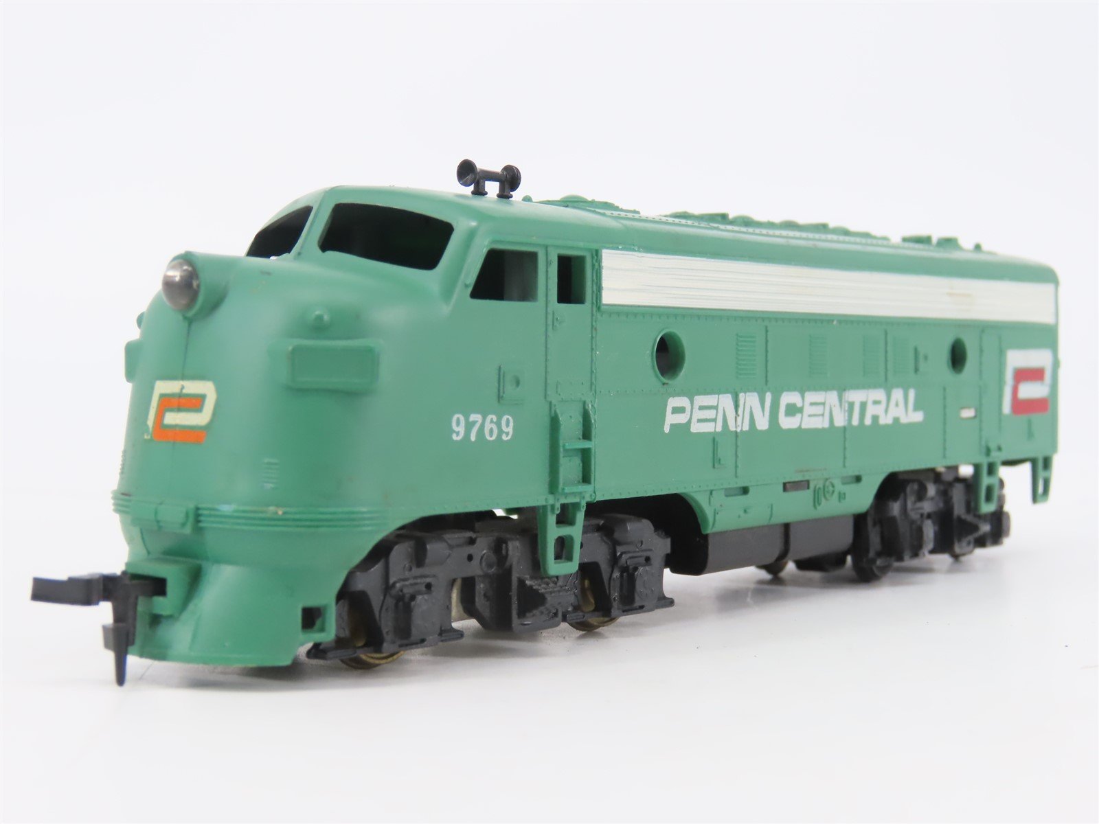 LOT of 3 HO Scale Mantua-Tyco PC Penn Central F7 A/B/A Diesel Locomotives