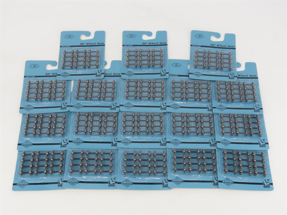 LOT of 18 HO Scale Proto 2000 21257 36&quot; Wheelset Sealed Packs