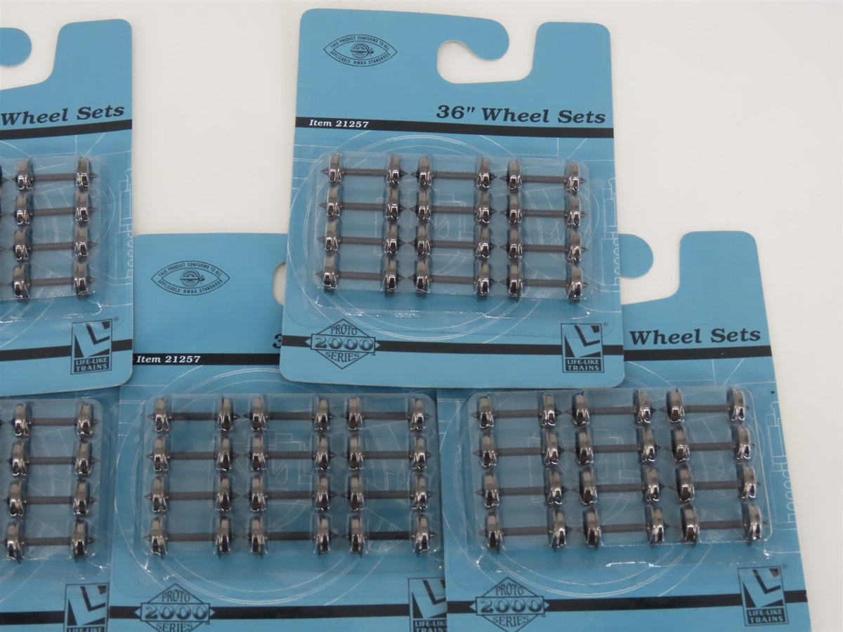 LOT of 18 HO Scale Proto 2000 21257 36&quot; Wheelset Sealed Packs