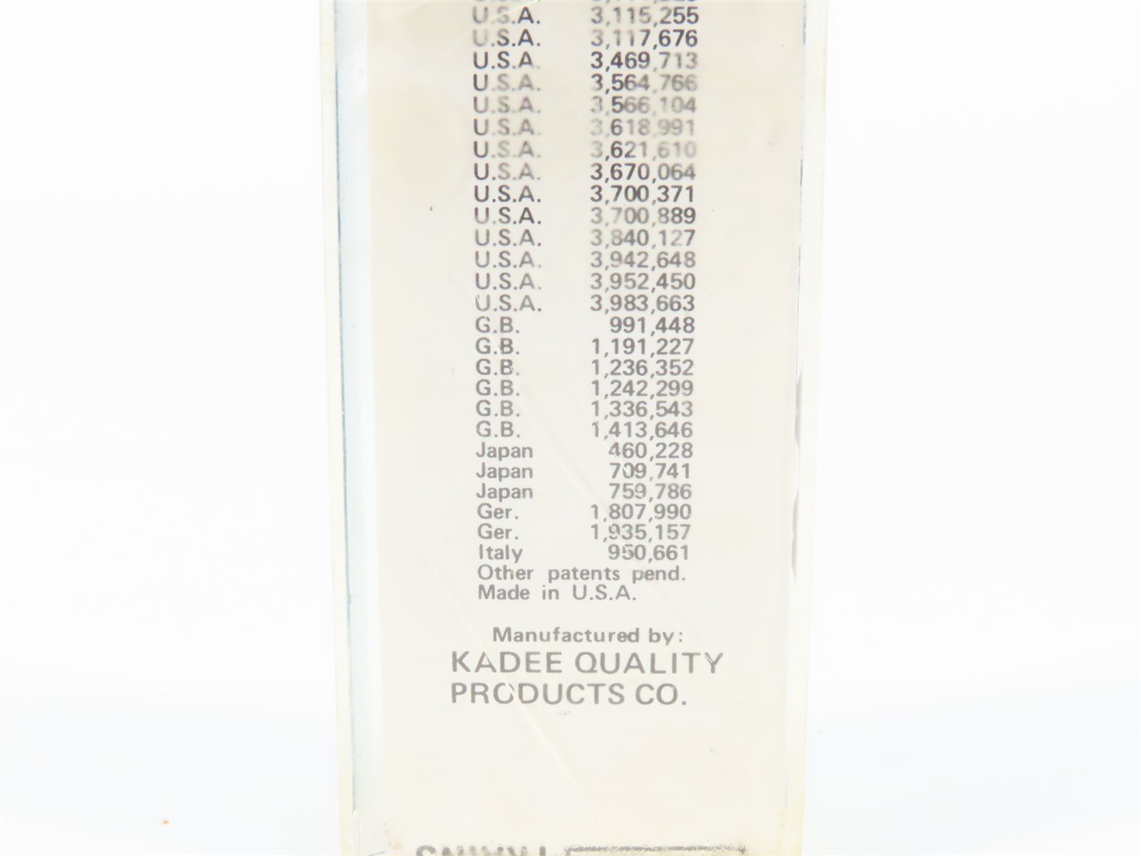 N Kadee Micro Trains MTL Special Run MC Metropolitan N Gauge RR Club Boxcar 1977