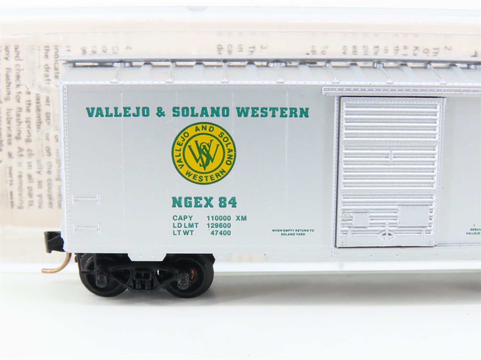 N Kadee Micro Trains MTL Special Run V&SW NGEX PCR-NMRA Rail Fiesta 1984 Boxcar